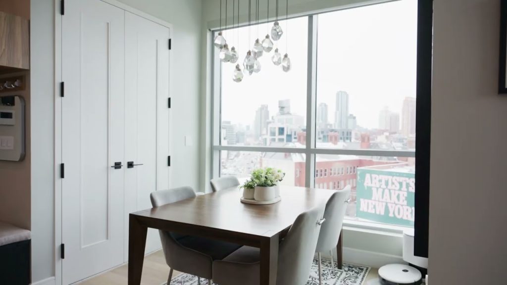 Day to Night in Long Island City: 2 - Bedroom Luxury Condo at 22 - 43 Jackson Ave #8b