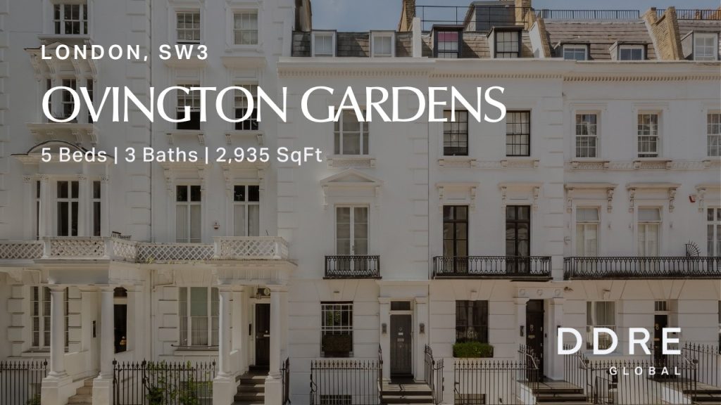 Behind the Stucco Façade of One of Knightsbridge’s Most Elegant Townhouses