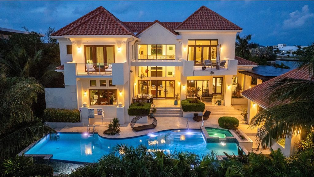 Inside a $6.995 Million Luxury Villa in the Cayman Islands | Crystal Harbour Waterfront Estate