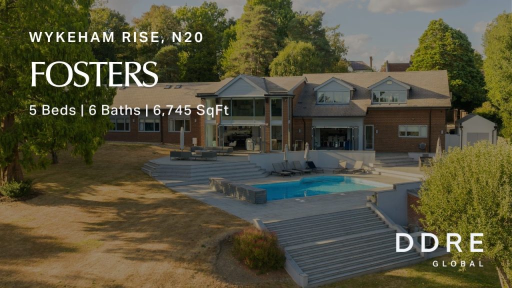 Inside a 6,745 Sq Ft Home on Over an Acre in Totteridge