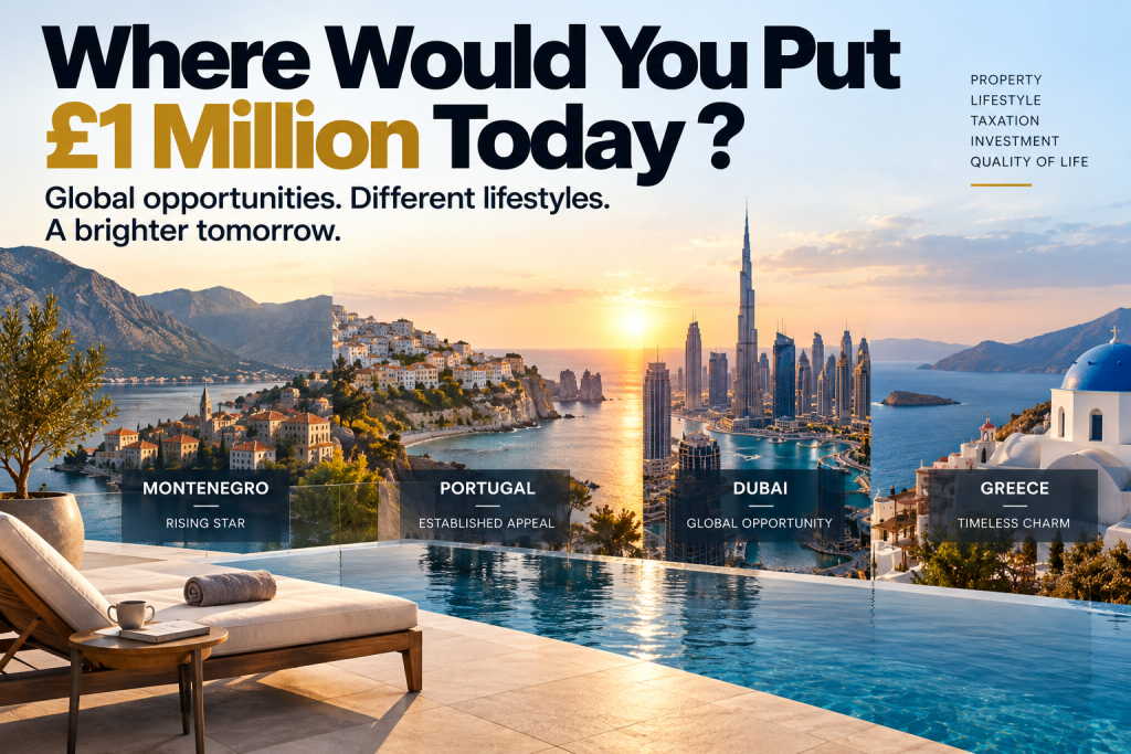 Where Would You Put £1 Million Today ?