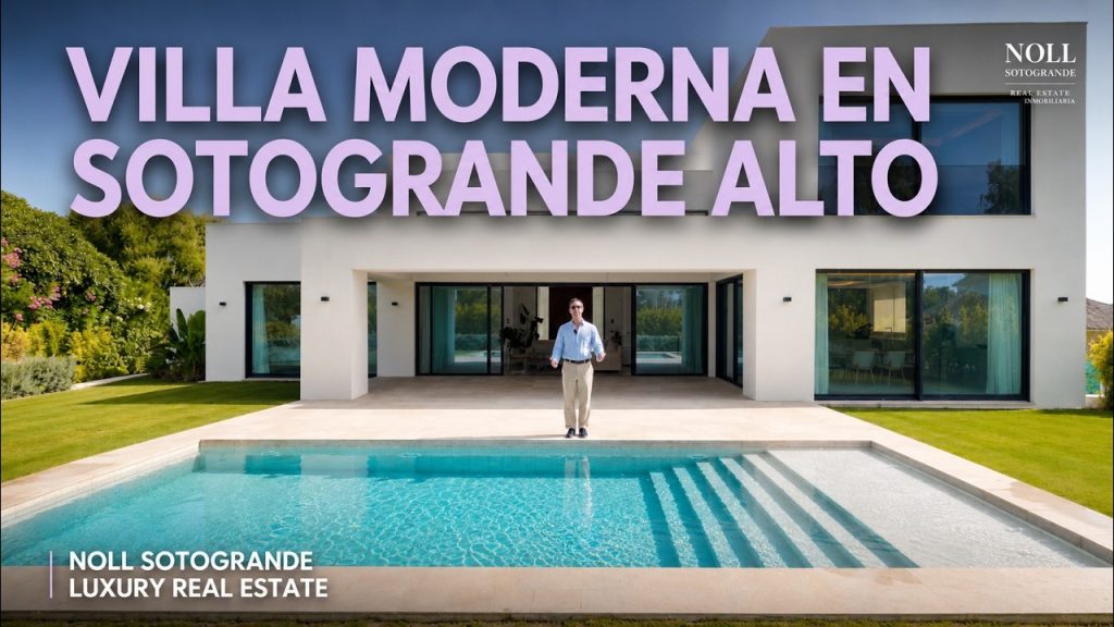 Villa de obra nueva en Sotogrande Alto | Noll Sotogrande Real Estate